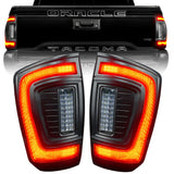 Oracle Lighting 16-23 Gen 3 Toyota Tacoma Black Series Flush Style LED Tail Lights SEE WARRANTY