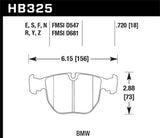 Hawk LTS Street Brake Pads