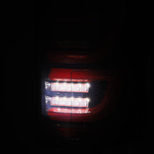 Load image into Gallery viewer, AlphaRex 15-20 Ford F-150 Luxx LED Tail Lights (Pair) Black/Red (Not For Blind Spot Sensor Models)