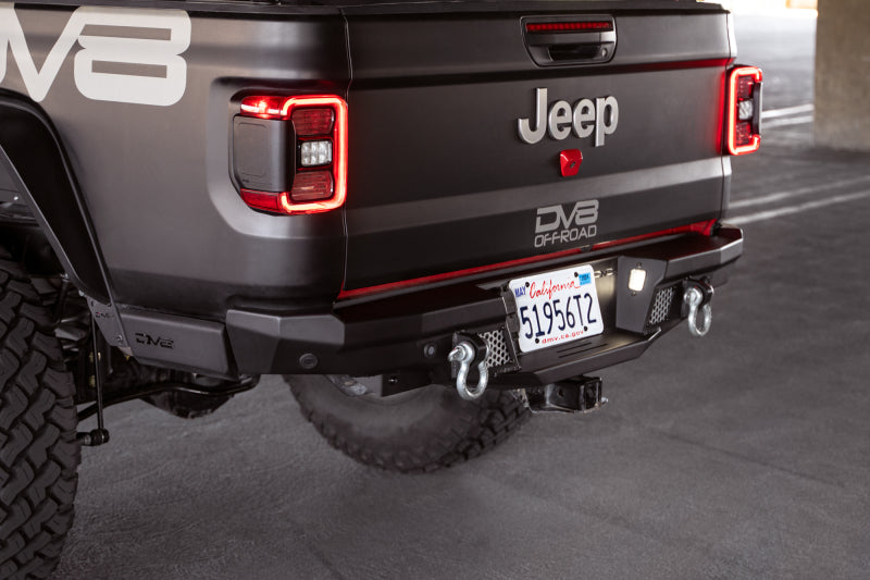 DV8 Offroad 20-23 Jeep Gladiator JT MTO Series Rear Bumper