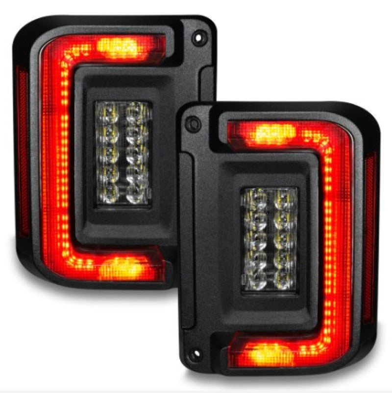 Oracle Lighting Jeep Wrangler JK Flush Mount LED Tail Lights SEE WARRANTY