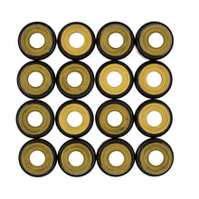 Load image into Gallery viewer, Cometic .265in x .500in x .555in x .645in Metal Jacket Valve Stem Seal - Yellow - 16 Pack