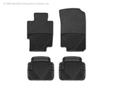 WT Rubber Mats - Rear - Blk