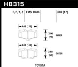 Hawk LTS Street Brake Pads