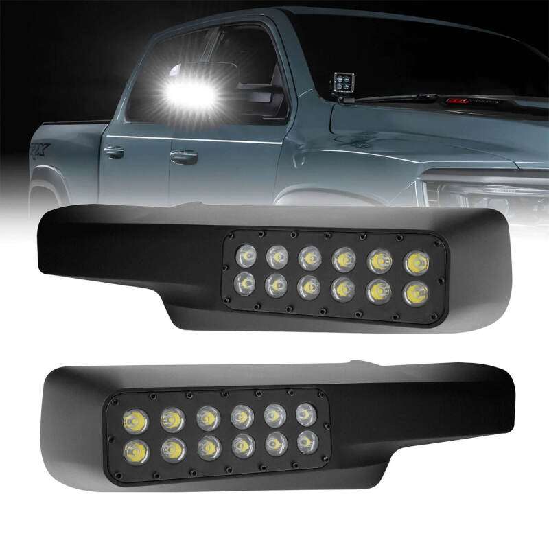 Oracle Lighting 10-22 RAM TOW 1500/2500/3500 LED Off-Road Side Mirror Ditch Lights SEE WARRANTY