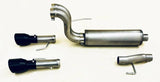 Gibson 2024 Ford F150 5.0L Black Elite Stainless Steel Split Rear Exhaust