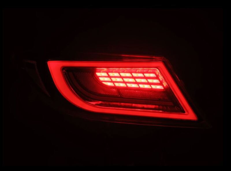 AlphaRex 22-24 Toyota GR86 LUXX LED Taillights Alpha-Black