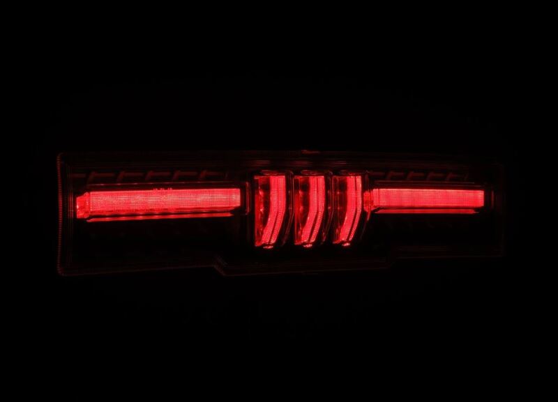 AlphaRex 21-24 Toyota GR86 / 21-24 Subaru BRZ NOVA-Series Prismatic LED Fourth Brake Light Blk Smoke