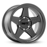 Mickey Thompson Open 5 Black Wheel - 20X9 6X135 BP 5in BS 0 Offset 87.1mm Bore