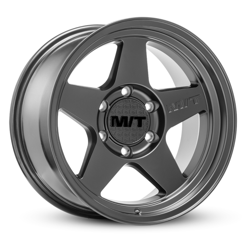 Mickey Thompson Open 5 Black Wheel - 17X9 5X5.5 BP 4.53in BS -12 Offset 108.1mm Bore