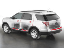 Load image into Gallery viewer, WeatherTech 2023 Toyota Sequoia Scratch Protection - Transparent