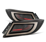 AlphaRex 22-24 Toyota GR86 LUXX LED Taillights Black Smoke