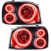 Load image into Gallery viewer, Oracle Lighting 01-04 Nissan Frontier Pre-Assembled LED Halo Headlights -Red SEE WARRANTY