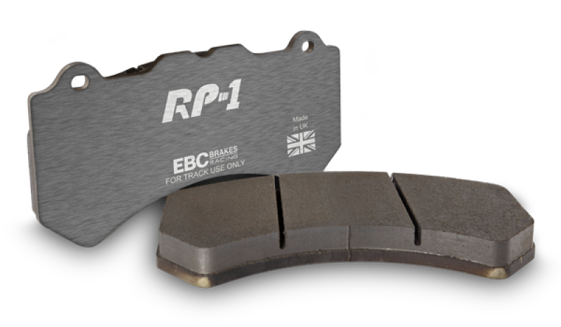 EBC Racing 12-14 Volkswagen Golf R (Mk6) RP-1 Race Rear Brake Pads