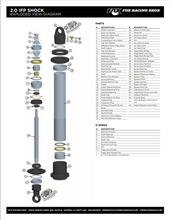 Load image into Gallery viewer, Fox Shaft Eyelet Replacement Clevis 1.300 W 3.400 TLG 5/8-18 UNF AL