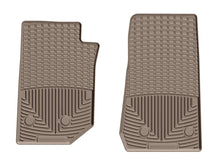 Load image into Gallery viewer, WeatherTech 14-16 Jeep Wrangler Unlimited Front Rubber Mats - Tan