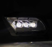 Load image into Gallery viewer, AlphaRex 10-12 Ford Mustang NOVA-Series LED Projector Headlights Blk w/Activ Light &amp; Seq.Sig /SB DRL