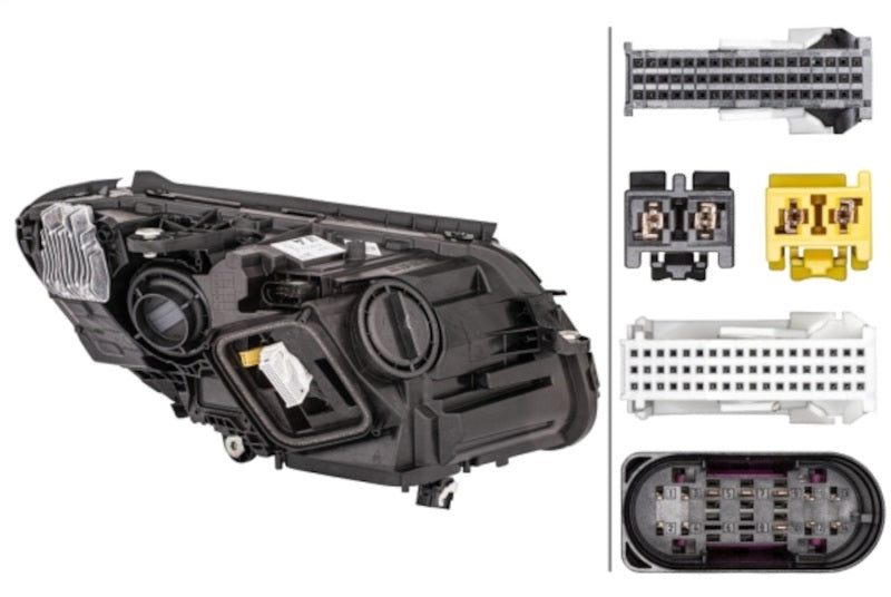 Hella 2019 Mercedes-Benz C Class Headlamp Lh W/O Led Dyn