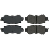 Centric Posi-Quiet Extended Wear Brake Pads - Rear