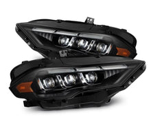 Load image into Gallery viewer, AlphaRex 18-20 Ford Mustang NOVA LED Proj Headlights Black w/Activ Light/Seq Signal/Switch DRL