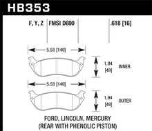 Load image into Gallery viewer, Hawk LTS Street Brake Pads