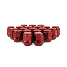 Load image into Gallery viewer, Mishimoto Steel Acorn Lug Nuts M12 x 1.5 - 20pc Set - Red