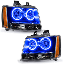 Load image into Gallery viewer, Oracle Lighting 07-14 Chevrolet Suburban Pre-Assembled LED Halo Headlights -Blue SEE WARRANTY