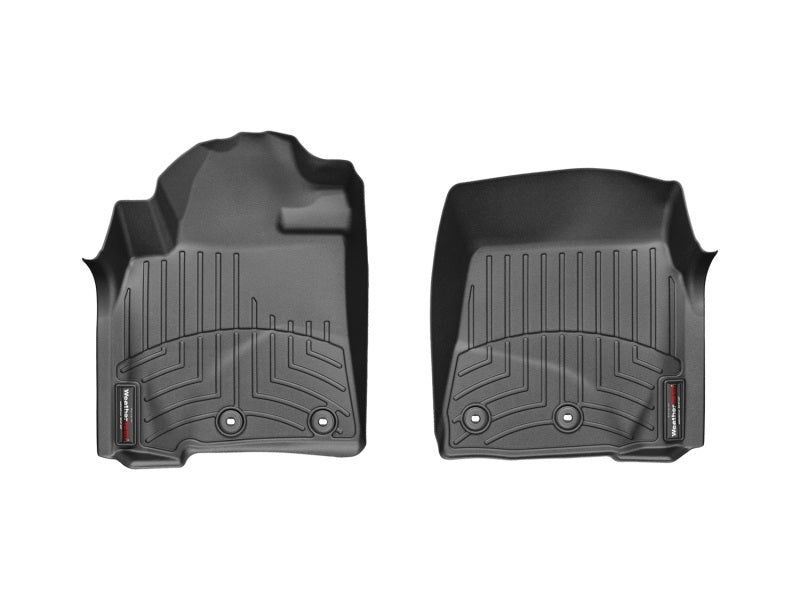 WeatherTech 12-13 Toyota Land Cruiser Front FloorLiner - Black