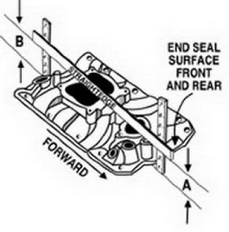 Edelbrock Perf 289 w/ O Egr Polished Manifold