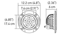 Load image into Gallery viewer, Hella Value Fit 90mm 6 LED Light - FLSH Off Road Spot Light