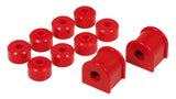 Prothane 93-98 Jeep Grand Cherokee Rear Sway Bar Bushings - 5/8in - Red