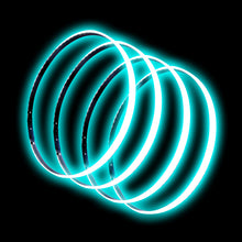 Load image into Gallery viewer, Oracle LED Illuminated Wheel Rings - Aqua SEE WARRANTY