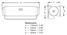 Load image into Gallery viewer, Hella Seahawk White Housing Spread 2Lt