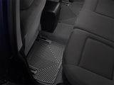 WeatherTech 09-13 Honda Pilot Rear Rubber Mats - Black