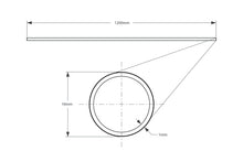 Load image into Gallery viewer, Seibon Carbon Fiber Tube 47in x .63in