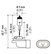 Load image into Gallery viewer, Hella Optilux 881 12V Xenon Yellow XY Bulb