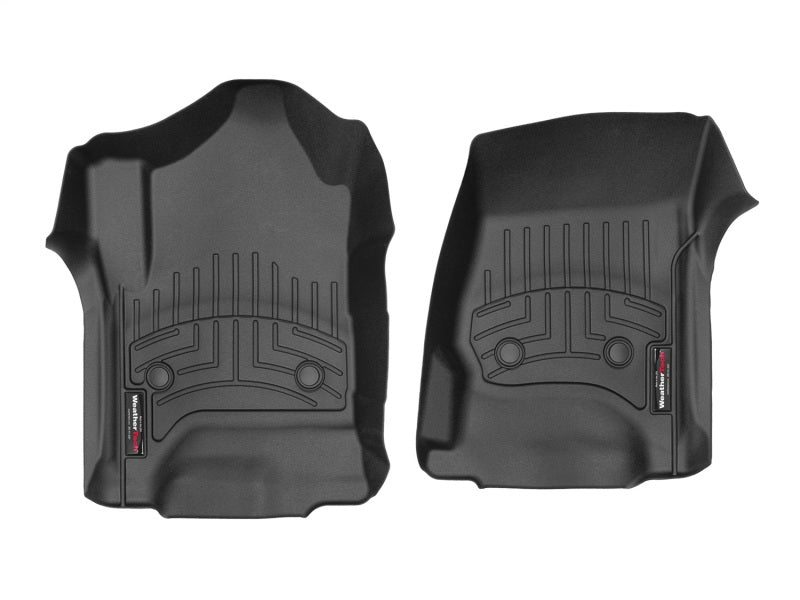 WeatherTech 2014+ Chevrolet Silverado 1500 Front FloorLiners - Black