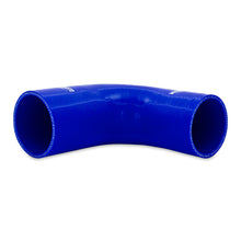 Load image into Gallery viewer, Mishimoto Silicone Reducer Coupler 90 Degree 2.5in to 2.75in - Blue