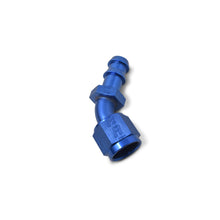 Load image into Gallery viewer, Russell Performance -6 AN Twist-Lok 45 Degree Hose End (Blue)