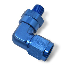 Load image into Gallery viewer, Russell Performance -8 AN 90 Degree Female to Male 3/8in Swivel NPT Fitting