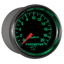 Load image into Gallery viewer, Autometer GS 0-2000 degree F Full Sweep Electronic Pyrometer Gauge