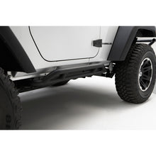 Load image into Gallery viewer, Rugged Ridge RRC Rocker Guards Black 07-18 2-Door Jeep Wrangler