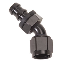 Load image into Gallery viewer, Russell Performance -4 AN Twist-Lok 45 Degree Hose End (Black)