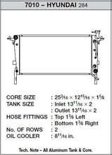 Load image into Gallery viewer, CSF 10-12 Hyundai Genesis Radiator