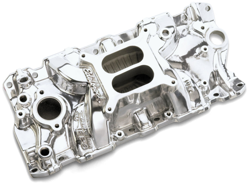 Edelbrock SBC Performer Eps Polished Manifold