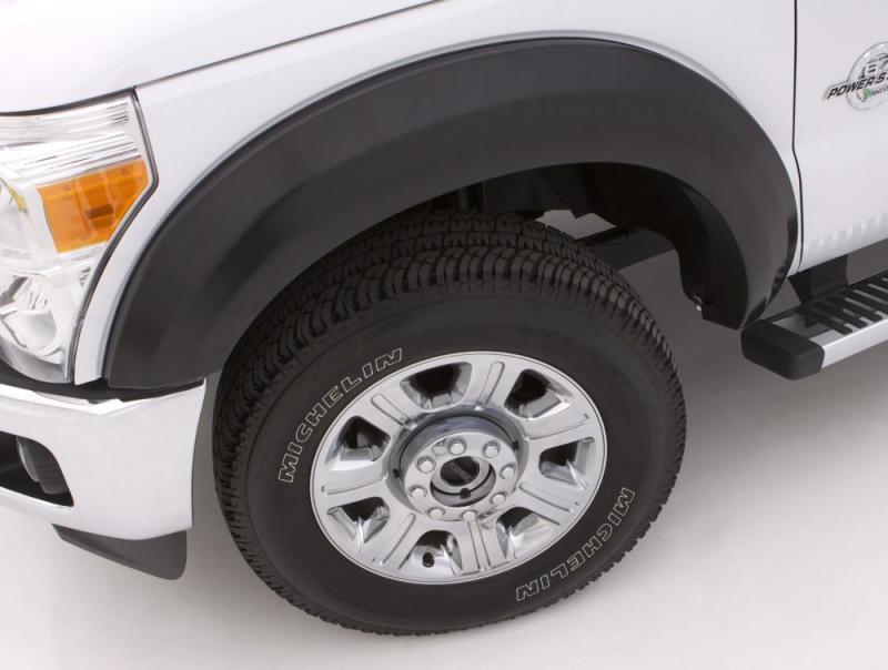 Lund 14-15 GMC Sierra 1500 Ex-Extrawide Style Textured Elite Series Fender Flares - Black (2 Pc.)