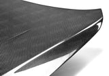 Seibon 08-12 Mitsubishi Lancer Evo X DV-Style Carbon Fiber Hood