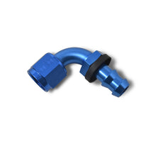 Load image into Gallery viewer, Russell Performance -6 AN Twist-Lok 90 Degree Hose End (Blue)