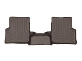 WeatherTech 11-17 Buick Enclave Rear FloorLiner - Cocoa (Covers 2nd and 3rd Row Foot Areas)