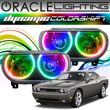 Load image into Gallery viewer, Oracle Dodge Challenger 08-14 Halo Kit - Dynamic - Dynamic SEE WARRANTY